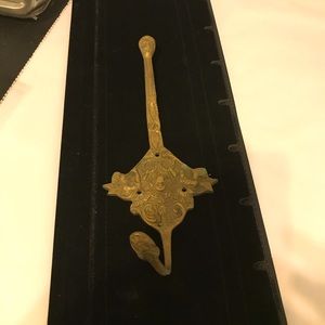 Vintage hook brass